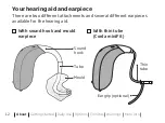 Preview for 12 page of oticon miniBTE R Instructions For Use Manual