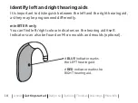 Preview for 18 page of oticon miniBTE R Instructions For Use Manual