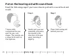 Preview for 26 page of oticon miniBTE R Instructions For Use Manual