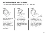 Preview for 27 page of oticon miniBTE R Instructions For Use Manual