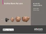oticon OPN Instructions For Use Manual preview
