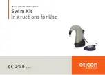 Предварительный просмотр 1 страницы oticon Swim Kit Instructions For Use Manual