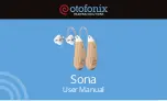 OTOFONIX Sona User Manual preview