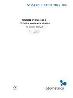 otometrics MADSEN OTOflex 100 Reference Manual preview