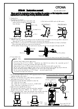 Preview for 1 page of OTOWA SCA-20 Instruction Manual