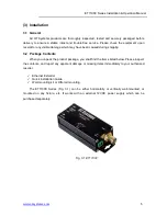 Предварительный просмотр 5 страницы OTS ET1100C Series Installation And Operation Manual