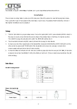 Предварительный просмотр 2 страницы OTS ET4100CPp-TS Manual