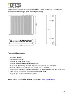 Preview for 6 page of OTS ET4222H-S-DR User Manual