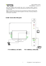 Предварительный просмотр 2 страницы OTS FTD110DBMicro Quick Installation Manual