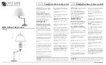 Preview for 2 page of OTT-LITE TECHNOLOGY Collins 20C48465 Manual