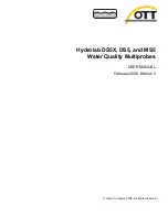 Предварительный просмотр 1 страницы OTT Hydrolab DS5 User Manual