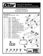 Otter Pro X-Over Resort Installation And Setup Instructions preview