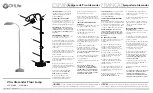 Предварительный просмотр 2 страницы OttLite Alexander Floor Lamp Manual