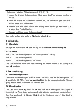 Preview for 2 page of Otto Bock 10A25 Instructions For Use Manual