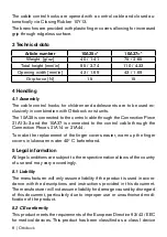 Preview for 8 page of Otto Bock 10A25 Instructions For Use Manual