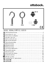 Preview for 1 page of Otto Bock 10A3 Instructions For Use Manual