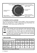 Предварительный просмотр 8 страницы Otto Bock 10S17 Instructions For Use Manual