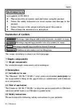 Предварительный просмотр 8 страницы Otto Bock 10V18 Instructions For Use Manual