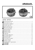 Otto Bock 10V30 Instructions For Use Manual предпросмотр