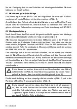 Preview for 8 page of Otto Bock 10V38 Instructions For Use Manual