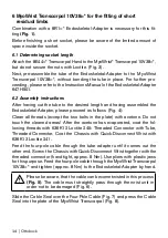 Preview for 14 page of Otto Bock 10V38 Instructions For Use Manual