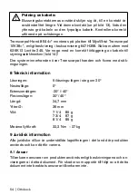 Preview for 54 page of Otto Bock 10V38 Instructions For Use Manual