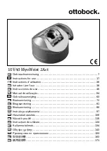 Otto Bock 10V40 MyoWrist 2Act Instructions For Use Manual предпросмотр