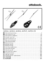 Otto Bock 16X12 Instructions For Use Manual предпросмотр