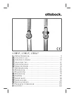 Otto Bock 17HF1 Series Instructions For Use Manual предпросмотр