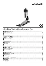 Preview for 1 page of Otto Bock 1C61 Triton Vertical Shock Instructions For Use Manual