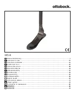 Предварительный просмотр 1 страницы Otto Bock 1E58 Instructions For Use Manual