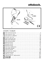 Otto Bock 21A19 Instructions For Use Manual preview