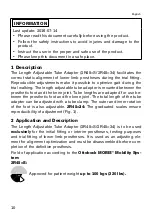 Preview for 10 page of Otto Bock 2R45-34 Instructions For Use Manual