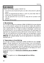 Preview for 40 page of Otto Bock 2R45-34 Instructions For Use Manual