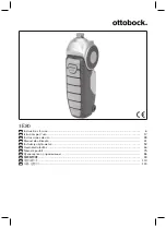 Preview for 1 page of Otto Bock 3E80 Instructions For Use Manual