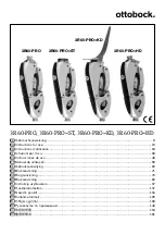 Preview for 1 page of Otto Bock 3R60-PRO HD Instructions For Use Manual