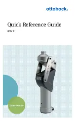 Preview for 1 page of Otto Bock 3R78 Operator'S Quick Reference Manual