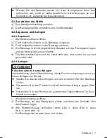 Preview for 7 page of Otto Bock 4055 Manu Comfort Instructions For Use Manual