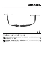 Otto Bock 446B10-1,5-7 Manual preview