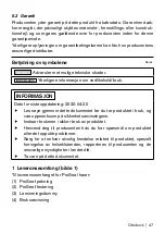 Preview for 47 page of Otto Bock 452A1 Series Instructions For Use Manual