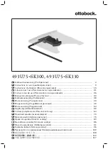 Otto Bock 493U75 SK300 Instructions For Use Manual preview