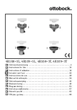 Otto Bock 4R108-3L Instructions For Use Manual предпросмотр