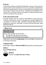 Preview for 34 page of Otto Bock ?4R160 2 Instructions For Use Manual