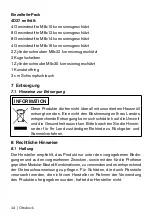 Preview for 14 page of Otto Bock 4WR95-1 Instructions For Use Manual