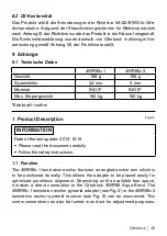 Preview for 15 page of Otto Bock 4WR95-1 Instructions For Use Manual