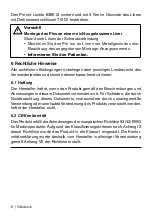 Preview for 6 page of Otto Bock 6A20 Instructions For Use Manual