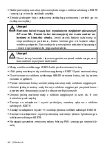 Preview for 40 page of Otto Bock 6A20 Instructions For Use Manual