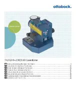 Otto Bock -743L30-110 LaserLine Instructions For Use Manual preview