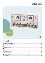 Otto Bock 755E6 Instructions For Use Manual preview