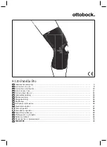 Предварительный просмотр 1 страницы Otto Bock 8320 Patella Pro Instructions For Use Manual